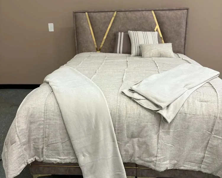 The DALAS 03 CIRCLE (Storage Bed) in Baige at Balkan Furniture, Fraser MI