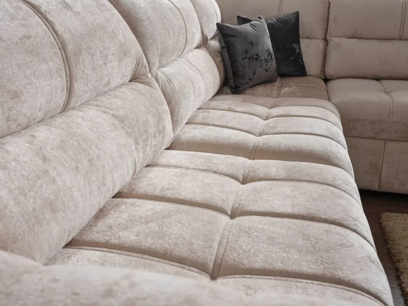 Vito Prime Reversible Sleeper Sectional sofa in Gray at Balkan Furniture, Fraser MI
